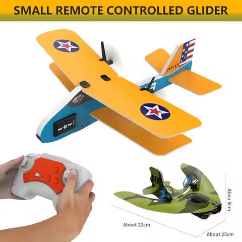 Mini planeur RC 2 voies – format poche